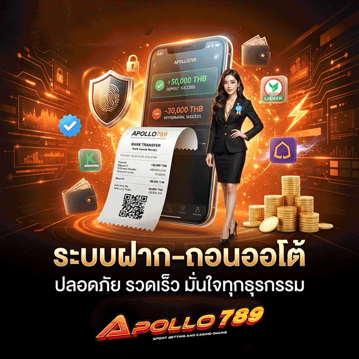 ระบบฝากถอนออโต้และความปลอดภัย